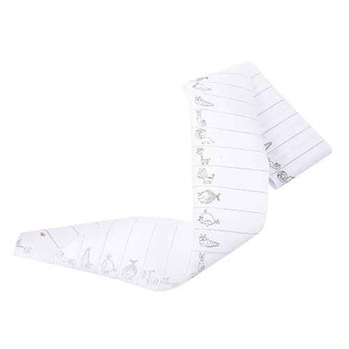 Holibanna 1 Rolle Namensaufkleber Stichworte Kleidungsflicken Namensschilder für Kleidung Etiketten für Beschreibbare Etiketten für Kleidung beschreibbare Kleidungsetiketten Polyester von Holibanna