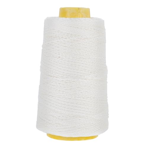 Holibanna 1 Rolle Nylonnähenfaden Strickfaden starker Nähfaden Faden zum Nähen strapazierfähiges Nähgarn Quiltgarn nähen Stickgarn selber machen Zubehör für Nähmaschinen dicker Nähfaden Weiß von Holibanna