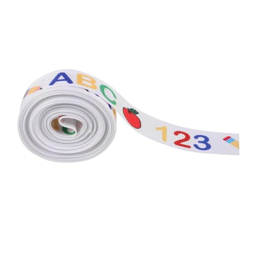 Holibanna 1 Rolle Ripsband für Schulanfang Dekoratives Diy Band für Haarschleifen Bastelprojekte und Dekorationen Frühlings und Sommerfeste von Holibanna