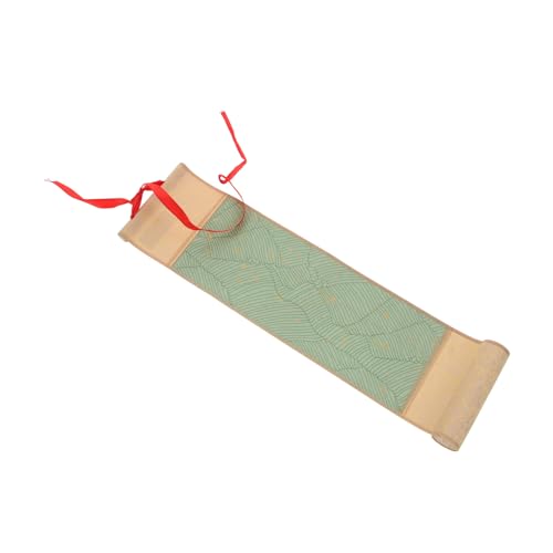 Holibanna 1 Rolle Vintage-Kalligraphierolle papierrolle chinesische kalligraphie leere Wandrollen Kalligraphie-Scrollpapier Tinte Schriftrollen Multifunktions-Leerlaufrolle Ayabu Light Green von Holibanna
