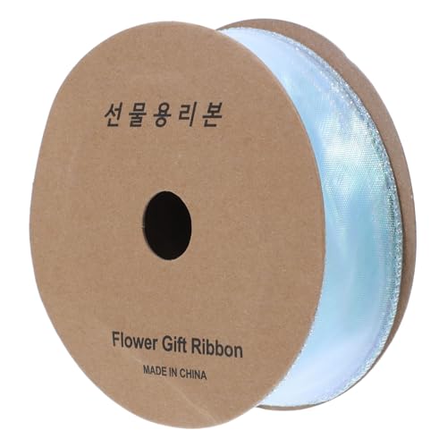 Holibanna 1 Rolle verschleißfestes Verpackungsband Rosa Schleife groß farbig Gegenwärtig Stoff seidenband ribbon geschenkverpackung Paketband praktisches Geschenkband Polyester Blue von Holibanna