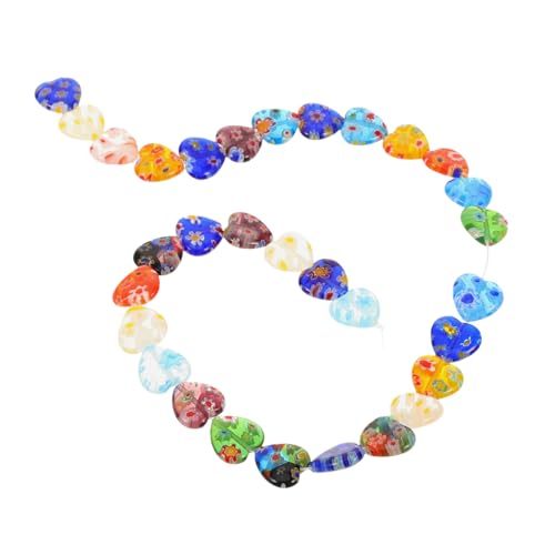 Holibanna 1 Saite Perlen für Schmuckhersteller zarte Glasperlen Schüttgüter Basteln von Perlen Mehrzweck-Glasperlen kleine Perlen Dekorative Glasperlen DIY-Perlen für Schmuck lose Glasperlen von Holibanna