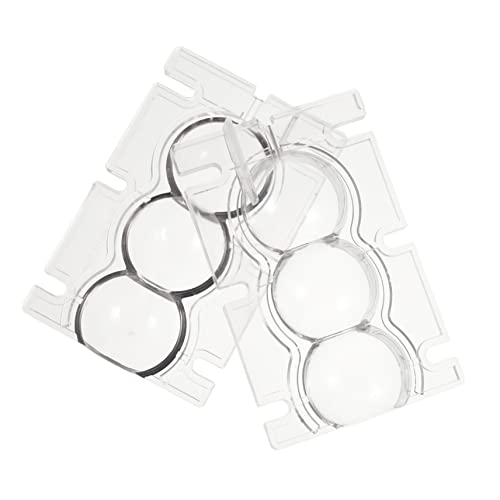 Holibanna 1 Satz Acryl Kerzenform Wiederverwendbare Diy Gießform für Runde Aromakerzen Einfach zu Reinigen für Bastelprojekte und Heimdekoration von Holibanna