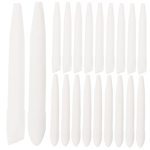 Holibanna 1 Satz Austauschbarer Nib -marker Tipps Marker -stiftnibs Schräge Nibs Stifte Kunst Textmarker Ersatzspitzen Für Farbstifte Ersatzspitzen Für Markierungsstifte Nylon Weiß 40 Stück von Holibanna