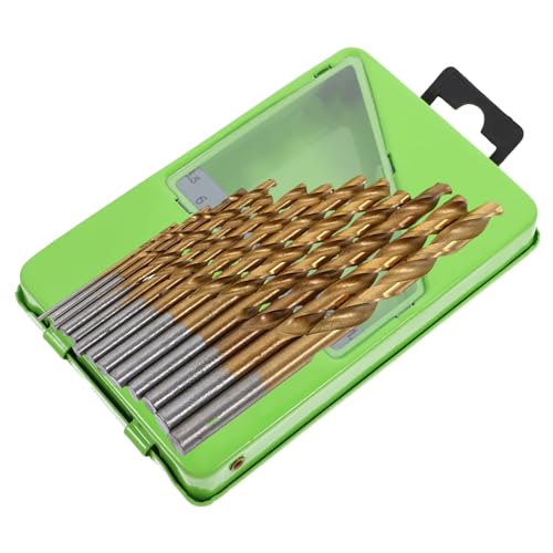 Holibanna 1 Satz Bohrer-Set Kobaltbohrer Reibbohrer Steinbohrer Bohrer aus Metall Bohrbit für Metall Stahl Zufällige Farbe von Holibanna