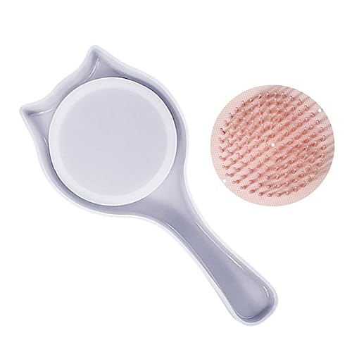 Holibanna 1 Satz Diy Silikon Kammform Kit Flexible Epoxidharz Gießform für Kreative Haarbürsten für Bastelprojekte und für und Familie von Holibanna