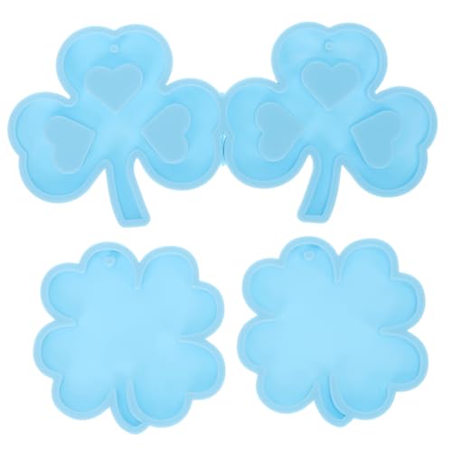 Holibanna 1 Satz Diy Silikonform Für Schlüsselanhänger Teiliges Für Bastelprojekte Für Patrick Day Schmuck Und Anhänger Robuste Und Langlebige Gießform Für Dekorationen 3 Stück von Holibanna