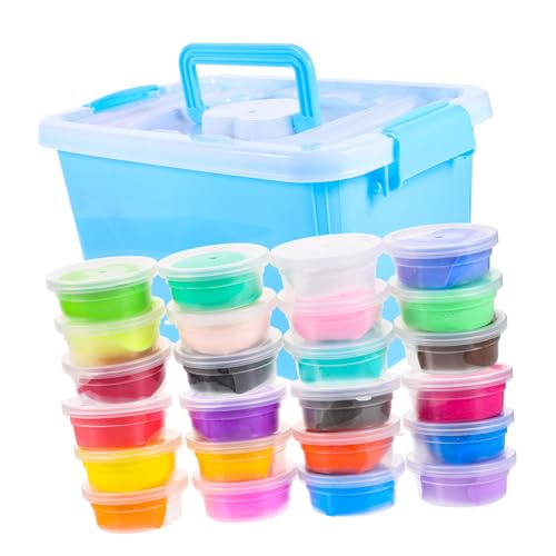 Holibanna 1 Satz Farben Knetmasse für Lufttrocknende Modelliermasse Diy Bastelwerkzeuge für Projekte Aufbewahrungsbox und Zubehör für Endlose Holibanna 1 Satz Farben Knetmasse für Lufttrocknende Modelliermasse Diy Bastelwerkzeuge für Projekte Aufbewahrungsbox und Zubehör für Endlose von Holibanna