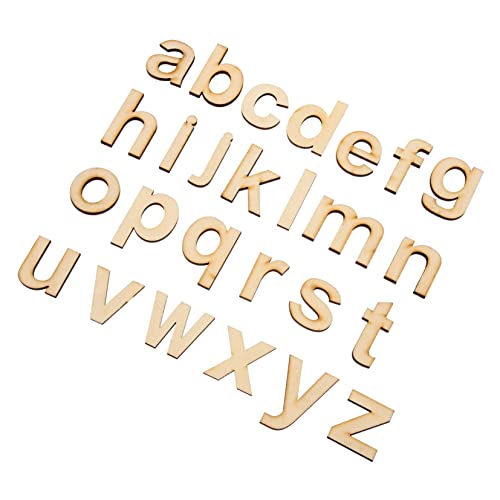 Holibanna 1 Satz Graffiti-buchstaben Aus Holz Fall Hoch Wandbuchstaben Wand Buchstaben Zeichen Dekoration Buchstaben Zum Basteln Alphabet Klein Unvollendet Buchstaben Handwerk von Holibanna
