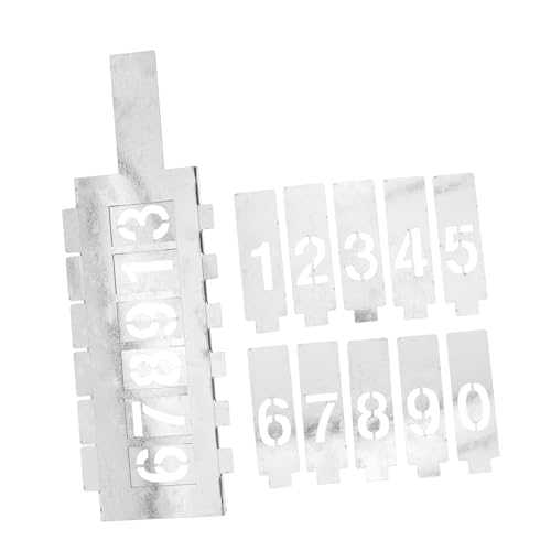 Holibanna 1 Satz Hohlraummuster Schablonen für Malprojekte Teiliges und Stencils für Verschiedene Oberflächen Wie Wand von Holibanna