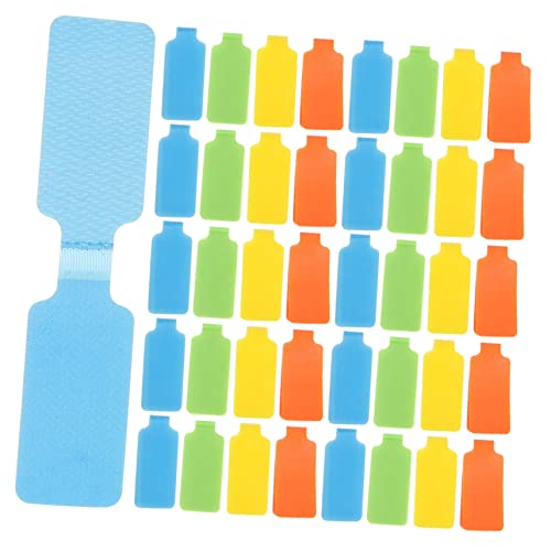 Holibanna 1 Satz Kabel Etikett Kordeletiketten-tags Ladekabel Abdeckung Kabelanhänger Farbig Kabel-organizer-etiketten Kennzeichnungsetiketten Nylon 50 Stück von Holibanna