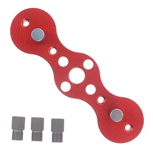 Holibanna 1 Satz Locher für die Holzbearbeitung einstellbar Zimmerei Vorrichtung klein Tischlerwerkzeuge Taschenloch Metallschreiber Dübel-Kit Aluminiumlegierung rot Holibanna 1 Satz Locher für die Holzbearbeitung einstellbar Zimmerei Vorrichtung klein Tischlerwerkzeuge Taschenloch Metallschreiber Dübel-Kit Aluminiumlegierung rot von Holibanna