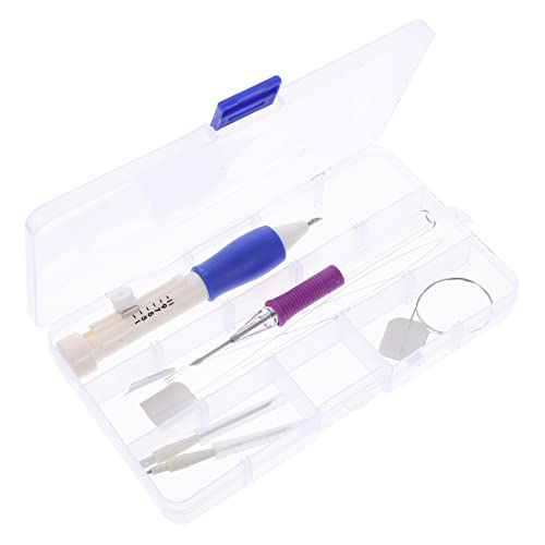 Holibanna 1 Satz Punch Needle Set für Anfänger Teiliges Stickwerkzeug mit Verstellbaren Nadeln Vielseitig Einsetzbar für DIY Stickerei für Stoffe Kissen Vorhänge und Mehr Holibanna 1 Satz Punch Needle Set für Anfänger Teiliges Stickwerkzeug mit Verstellbaren Nadeln Vielseitig Einsetzbar für DIY Stickerei für Stoffe Kissen Vorhänge und Mehr von Holibanna