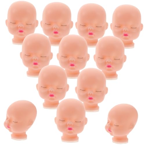 Holibanna 1 Satz Puppenkopfschlüsselkette Machen Realistisch Klein Miniatur Mini-puppenköpfe Puppenteile Für Die Puppenherstellung Puppenköpfe Zum Basteln Leerer Puppenkopf Vinyl 10 Stück von Holibanna