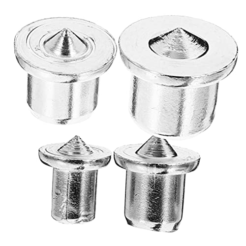 Holibanna 1 Satz Rundholz stift Locator Werkzeug Dübelmittenübertragungsstopfen Positionierung Center holzdübel bohren Bohrzentrum für Dübel Mittelübertragungsstecker Rostfreier Stahl Silver von Holibanna