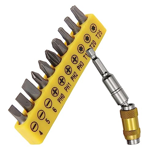 Holibanna 1 Satz Schaftadapter Bohrer Magnetische Flexible Schraubendreher Verlängerung Flexible Bohrer Verlängerung Schlagschrauber Zubehör Flexibler Bohrer Chrom Vanadium Stahl Holibanna 1 Satz Schaftadapter Bohrer Magnetische Flexible Schraubendreher Verlängerung Flexible Bohrer Verlängerung Schlagschrauber Zubehör Flexibler Bohrer Chrom Vanadium Stahl von Holibanna