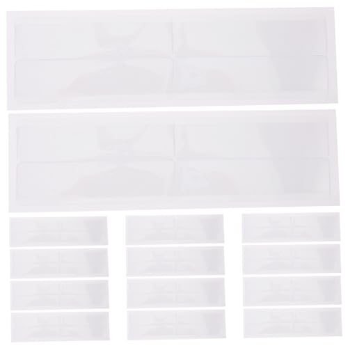 Holibanna 1 Satz Selbstklebende Etikettenhalter Transparente PVC Taschen für Karten Einzelne Weiße für Büro Lager und Organisation von Holibanna