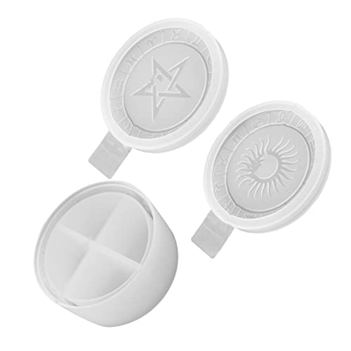 Holibanna 1 Satz Silikonform für Diy Projekte Teiliges zur Herstellung von Lagerboxen Kristall Epoxy Gießform und Langlebig für Kreative Bastelarbeiten von Holibanna
