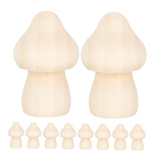 Holibanna 1 Satz Teiliges Diy Unvollendeten Holzpilzen Holzfiguren Für Dekoration Für Partys Und Schreibtische Einfach Zu Bemalen Gestalten 15 Stück Holibanna 1 Satz Teiliges Diy Unvollendeten Holzpilzen Holzfiguren Für Dekoration Für Partys Und Schreibtische Einfach Zu Bemalen Gestalten 15 Stück von Holibanna