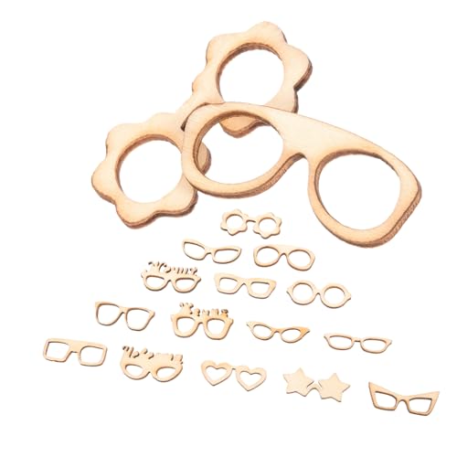 Holibanna 1 Satz Teiliges Holz Augenbrillen Bastelmaterial Diy Holzschnitt Für Partys Dekoration Und Projekte Geburtstagsfeiern Shower Und Hochzeiten 17 Stück Holibanna 1 Satz Teiliges Holz Augenbrillen Bastelmaterial Diy Holzschnitt Für Partys Dekoration Und Projekte Geburtstagsfeiern Shower Und Hochzeiten 17 Stück von Holibanna