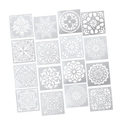 Holibanna 1 Satz Teiliges Mandala Malvorlagen Kreative Diy Schablonen Für Zeichnungen Wiederverwendbar Pet Für Malfähigkeiten Und Kreativität 16 Stück Holibanna 1 Satz Teiliges Mandala Malvorlagen Kreative Diy Schablonen Für Zeichnungen Wiederverwendbar Pet Für Malfähigkeiten Und Kreativität 16 Stück von Holibanna