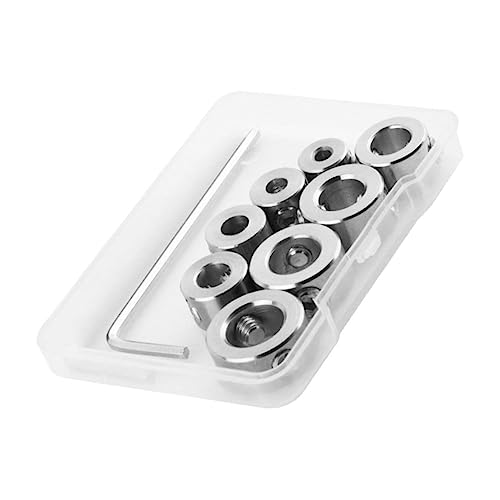 Holibanna 1 Satz Teiliges Tiefenstopp Ring Für Bohrer Bohrer Positionierer Für Holzarbeiten Einstellbarer Tiefenanschlag Für Gleichmäßiges Bohren Und Präzise Lochplatzierung 8 Stück Holibanna 1 Satz Teiliges Tiefenstopp Ring Für Bohrer Bohrer Positionierer Für Holzarbeiten Einstellbarer Tiefenanschlag Für Gleichmäßiges Bohren Und Präzise Lochplatzierung 8 Stück von Holibanna