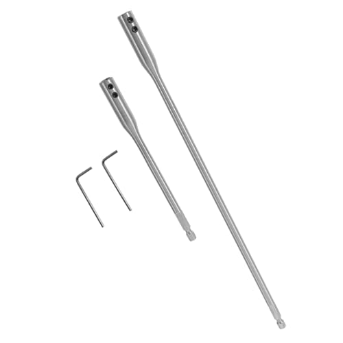 Holibanna 1 Satz Verlängerungsstange bohren Stufenbohrer Bohrstange bohrer verlängerung Bohrer Bohrverlängerung Bohrer Handwerkzeug Stahl mit hohem Kohlenstoffgehalt Silver Holibanna 1 Satz Verlängerungsstange bohren Stufenbohrer Bohrstange bohrer verlängerung Bohrer Bohrverlängerung Bohrer Handwerkzeug Stahl mit hohem Kohlenstoffgehalt Silver von Holibanna
