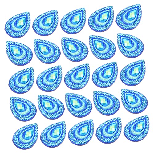 Holibanna 1 Satz Wassertröpfchen Strasssteine Harz Flache Rückseite für Diy Hochzeitsdekoration Kleidung und Bastelarbeiten Holibanna 1 Satz Wassertröpfchen Strasssteine Harz Flache Rückseite für Diy Hochzeitsdekoration Kleidung und Bastelarbeiten von Holibanna