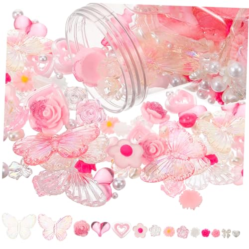 Holibanna 1 Schachtel Acrylperlen Bunt Dekorative Lose Perlen mit Handliche DIY Schmuckperlen für Armbänder Halsketten Haarschmuck Langlebig und Vielseitig Verwendbar von Holibanna
