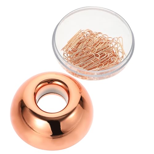 Holibanna 1 Schachtel Roségold Büroklammern aus Legierung mit Aufbewahrungsbox Kleine Niedliche Paper Clips für Büro und Dokumente Langlebig Kratzfest für Unterwegs Holibanna 1 Schachtel Roségold Büroklammern aus Legierung mit Aufbewahrungsbox Kleine Niedliche Paper Clips für Büro und Dokumente Langlebig Kratzfest für Unterwegs von Holibanna