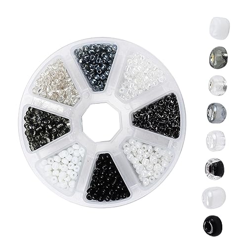 Holibanna 1 Schachtel Runde Glasperlen Dekorative Spacer Beads für Diy Schmuckherstellung Basteln von Armbändern und Langlebige und Sichere Perlen für Kreative Projekte Holibanna 1 Schachtel Runde Glasperlen Dekorative Spacer Beads für Diy Schmuckherstellung Basteln von Armbändern und Langlebige und Sichere Perlen für Kreative Projekte von Holibanna