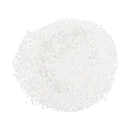 Holibanna 1 Set Glasperlen Füllperlen Handyhülle Nagel DIY Charms Vasenfüller Nagel DIY Maniküre Zubehör DIY Zubehör Nageldekore Bastelbedarf Nagel DIY Ornament Zubehör von Holibanna