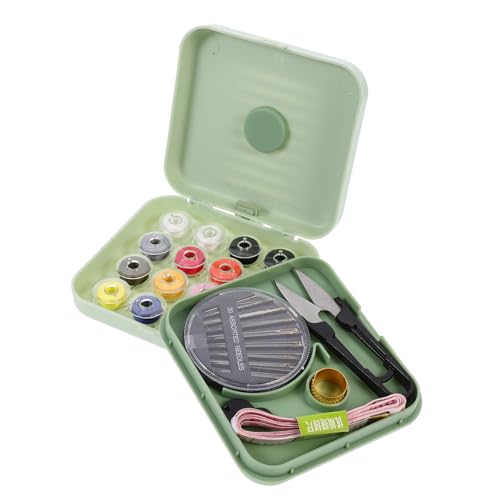 Holibanna 1 Set Nähkästchen Set Handnähgarn Werkzeuge Handarbeitskoffer Nähset Haushaltsnähwerkzeuge Nähfäden Grundlegendes Nähzubehör Schneiderwerkzeuge Quilting Set Grüner Draht Holibanna 1 Set Nähkästchen Set Handnähgarn Werkzeuge Handarbeitskoffer Nähset Haushaltsnähwerkzeuge Nähfäden Grundlegendes Nähzubehör Schneiderwerkzeuge Quilting Set Grüner Draht von Holibanna