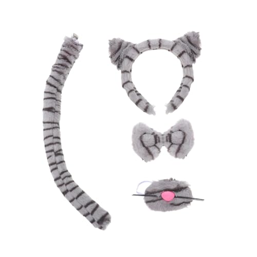 Holibanna 1 Set Tierkopfschmuck Mit Leopardenmuster Süßes Stirnband Karnevalsparty Requisiten Haarband Kostümzubehör Leopardenkostüm Requisite Leoparden Cosplay Requisiten Karnevals von Holibanna