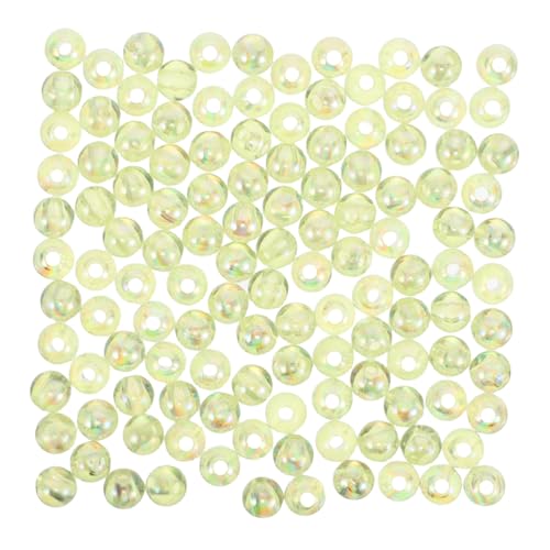 Holibanna 1 Set Transparente Perlen Halskette Basteln Charms Schmuckzubehör Schmuckperlen Bastelperlen Perlenherstellung Zubehör Schmuckherstellung Perlen Schlüsselanhänger von Holibanna