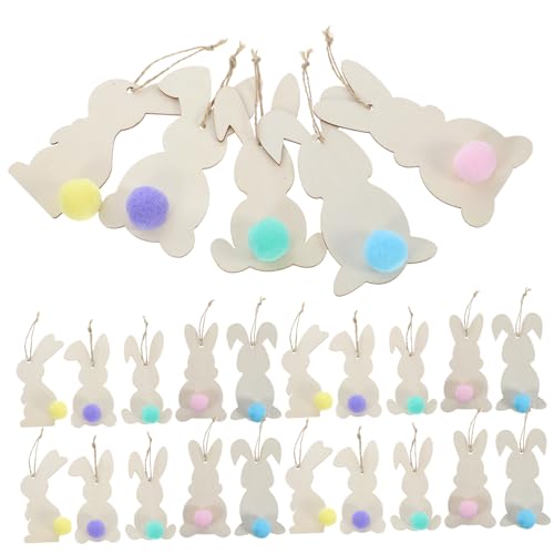 Holibanna 1 Set Zum Bemalen Von Holzchips O Bällen Bunten Ornamenten Dekorationen Blanken Ornamenten Osterholzscheiben Zum Basteln Osterausschnitten Hölzernen Osterhasenscheiben DIY Holibanna 1 Set Zum Bemalen Von Holzchips O Bällen Bunten Ornamenten Dekorationen Blanken Ornamenten Osterholzscheiben Zum Basteln Osterausschnitten Hölzernen Osterhasenscheiben DIY von Holibanna