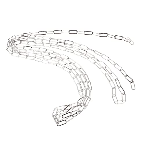 Holibanna 1 Stück DIY Schmuckkette Flache Kette für Armbänder und Mehr Rostfrei Langlebig für Individuelles Schmuckdesign und Bastelprojekte von Holibanna