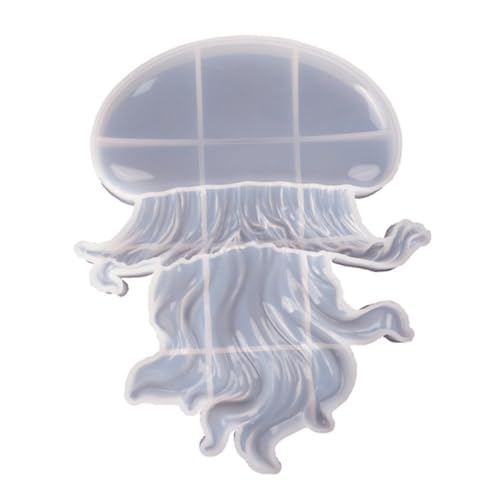 Holibanna 1 Stück Diy Silikonform Wasserqualle Gießform für Kreative Dekoration Handgemachte Hochwertigem Material für Bastelprojekte und Einzigartige von Holibanna