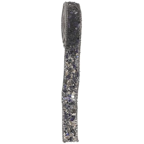 Holibanna 1 Stück Diy Strassband Schwarz Funkelndes Rhinestone Band für Kleidung Hochzeiten Partys Dekorationen Vielseitig Einsetzbar für Handwerk und Kreative Projekte von Holibanna