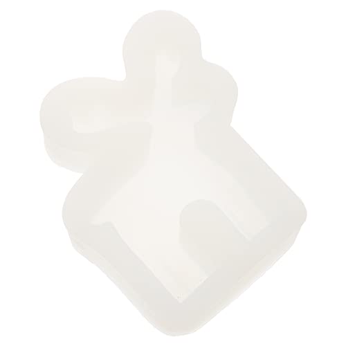 Holibanna 1 Stück Elch Silikonform für Kerzenherstellung DIY Gießform für Handgemachte Duftkerzen Geeignet für Paraffin Wachskerzen und Mehr Bastelzubehör für Weihnachtsdekoration von Holibanna