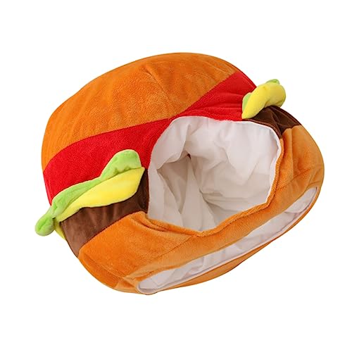 Holibanna 1 Stück Hamburger Hut Trophäe Burger-kostümkopf Lustiger Essenshut Spitze Hausschuhe Burger-kostüm-hut Stirnbänder Hotdog Essen Kostüm Hut Für Party Tag Lüfter Plüsch Holibanna 1 Stück Hamburger Hut Trophäe Burger-kostümkopf Lustiger Essenshut Spitze Hausschuhe Burger-kostüm-hut Stirnbänder Hotdog Essen Kostüm Hut Für Party Tag Lüfter Plüsch von Holibanna