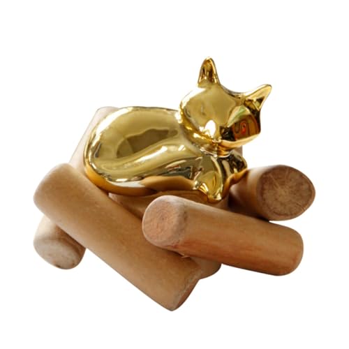 Holibanna 1 Stück Holz-schreibtischdekoration Dekorative Tischdeko Wohnzimmer-deko Holibanna 1 Stück Holz-schreibtischdekoration Dekorative Tischdeko Wohnzimmer-deko von Holibanna
