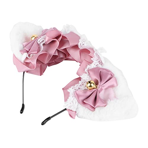 Holibanna 1 Stück Katzenohrhaarzubehör Lolita-Haarband Cosplay-Stirnband Cosplay-Kopfschmuck Frauen Kopfbedeckung Haarpflegezubehör Mädchen Haarband Plüschstoff Rosa Holibanna 1 Stück Katzenohrhaarzubehör Lolita-Haarband Cosplay-Stirnband Cosplay-Kopfschmuck Frauen Kopfbedeckung Haarpflegezubehör Mädchen Haarband Plüschstoff Rosa von Holibanna
