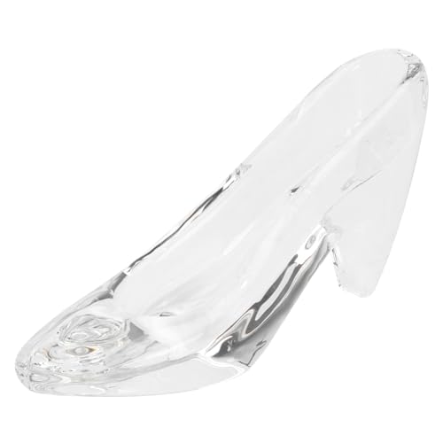 Holibanna 1 Stück Mini-kristall-schuhschmuck Dekorativer Kristallschuh Hochzeitsschmuck Kristall-schuhdekor von Holibanna