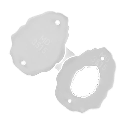 Holibanna 1 Stück Silikon Foto Gießform Ovaler für Diy Handwerk Flexibel und Wiederverwendbar für Epoxidharz Einfach zu Verwenden Geeignet für Anfänger und Kreative Projekte von Holibanna