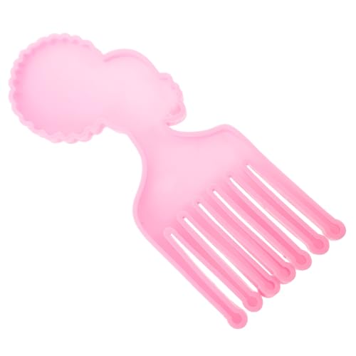 Holibanna 1 Stück Silikonform für Afro Kamm Diy Gießform für Kreative Haarstyling Projekte Flexibel und Leicht zu Reinigen für Handwerksliebhaber und von Holibanna
