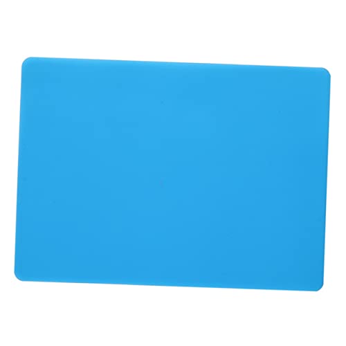 Holibanna 1 Stück Silikonmatte für Epoxidharz Große Blaue Bastelunterlage Multifunktionale Diy Handwerksmatte Schützt Tisch bei Schmuckherstellung und Gießharzprojekten von Holibanna