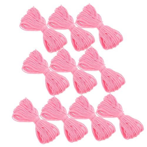 Holibanna 10 Rollen Handgefertigter Gewebter Baumwollfaden Stickgarn Garnfaden Freundschaftsarmbänder Floss Baumwollstickgarn Allzweck Nähgarn Nähgarn Kordeln Rosa Holibanna 10 Rollen Handgefertigter Gewebter Baumwollfaden Stickgarn Garnfaden Freundschaftsarmbänder Floss Baumwollstickgarn Allzweck Nähgarn Nähgarn Kordeln Rosa von Holibanna