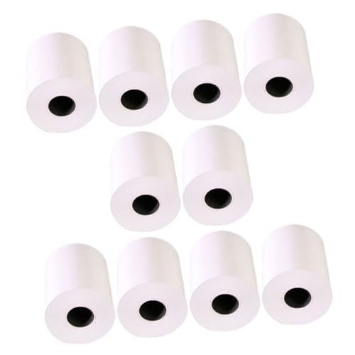 Holibanna 10 Rollen Kassendruckpapier Thermodrucker Etiketten Kreditkarten Thermopapier Praktisches Druckerpapier Quittungspapier Praktisches Druckpapier Thermodrucker von Holibanna