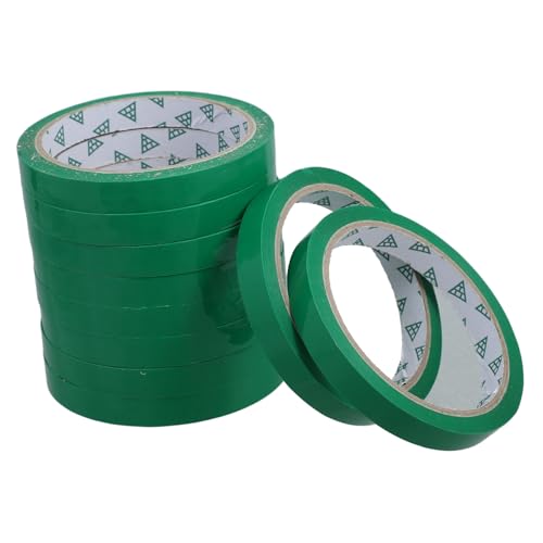 Holibanna 10 Stück Gemüseband Klebeband Zum Abdichten Von Lebensmitteln Bandbeutelversiegelung Beutelhalsverschluss Rotes Packband Green Polypropylen von Holibanna